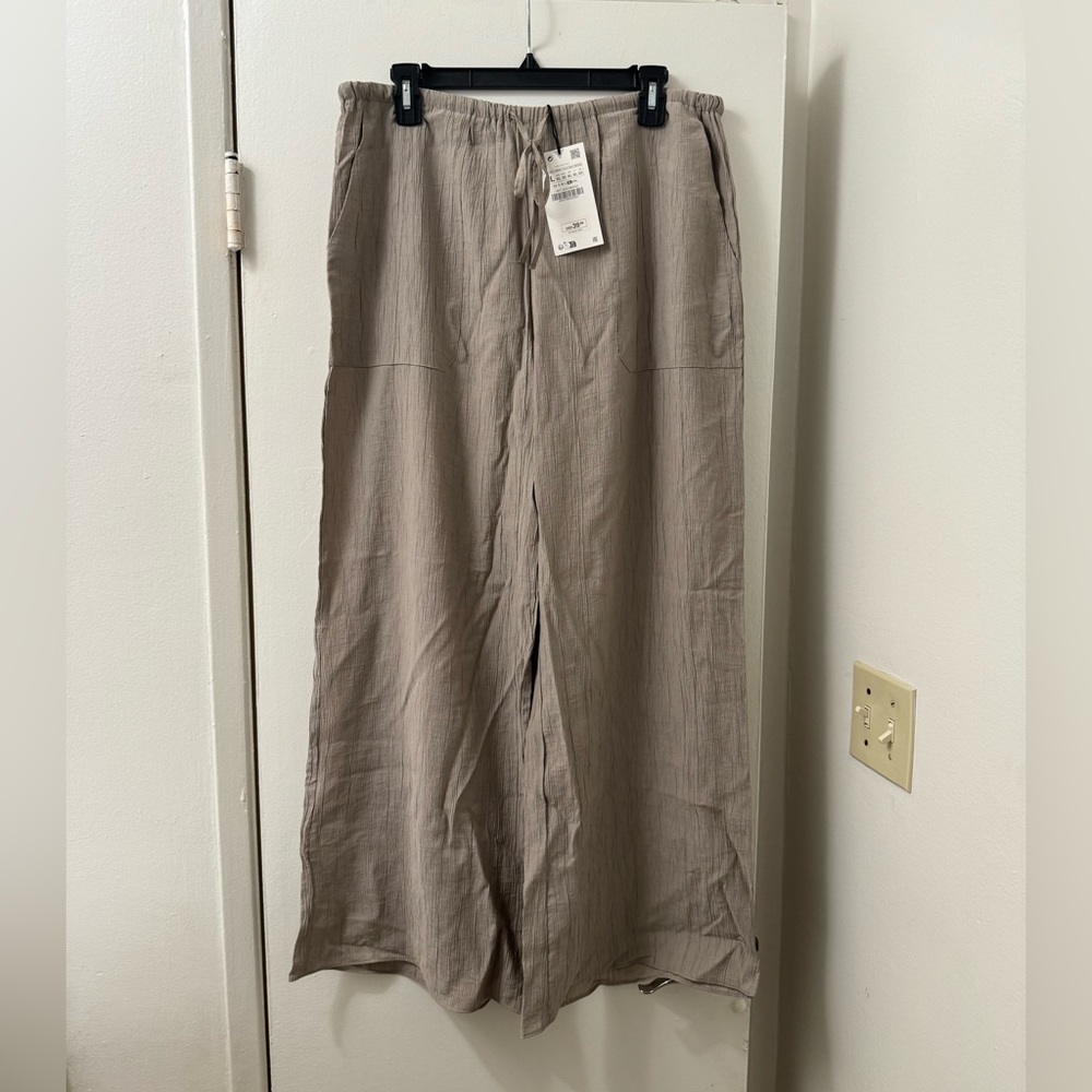 ZARA, Wide Leg Pants, XL